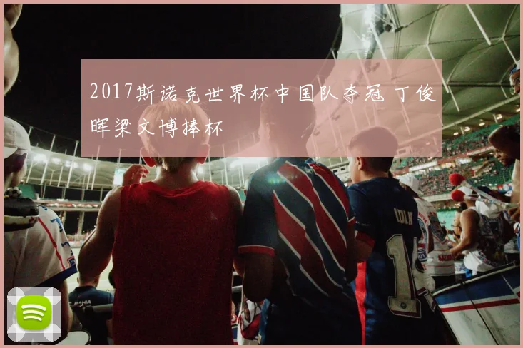2017斯诺克世界杯中国队夺冠 丁俊晖梁文博捧杯