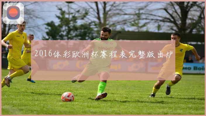2016体彩欧洲杯赛程表完整版出炉