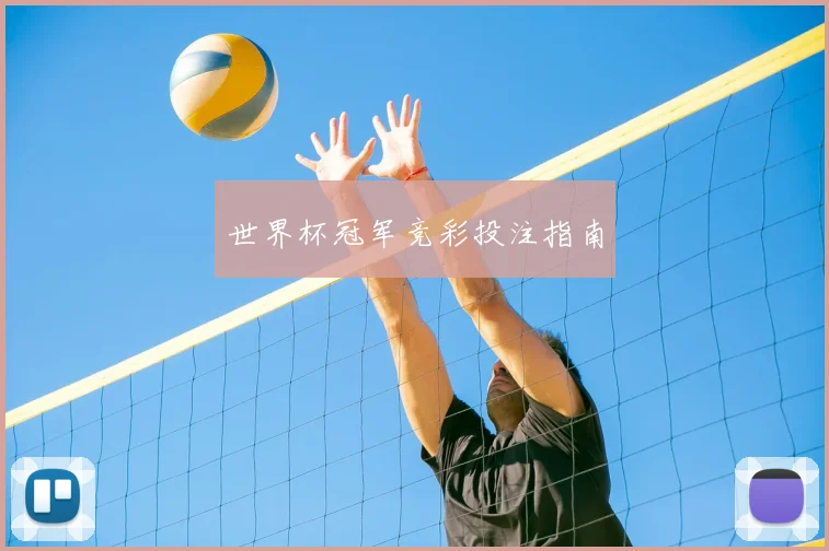 世界杯冠军竞彩投注指南